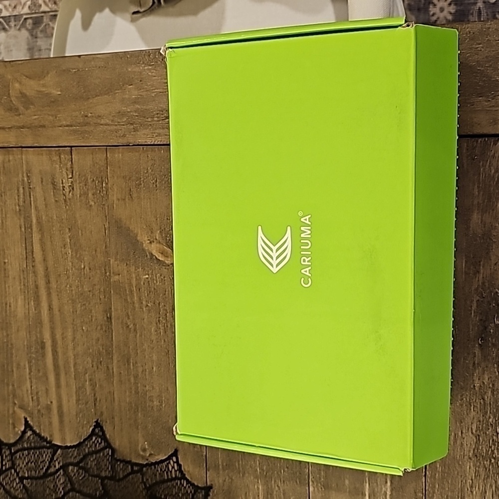 Cariuma OCA Low Shadow Blue Cancas Sneaker - Picture 10 of 11